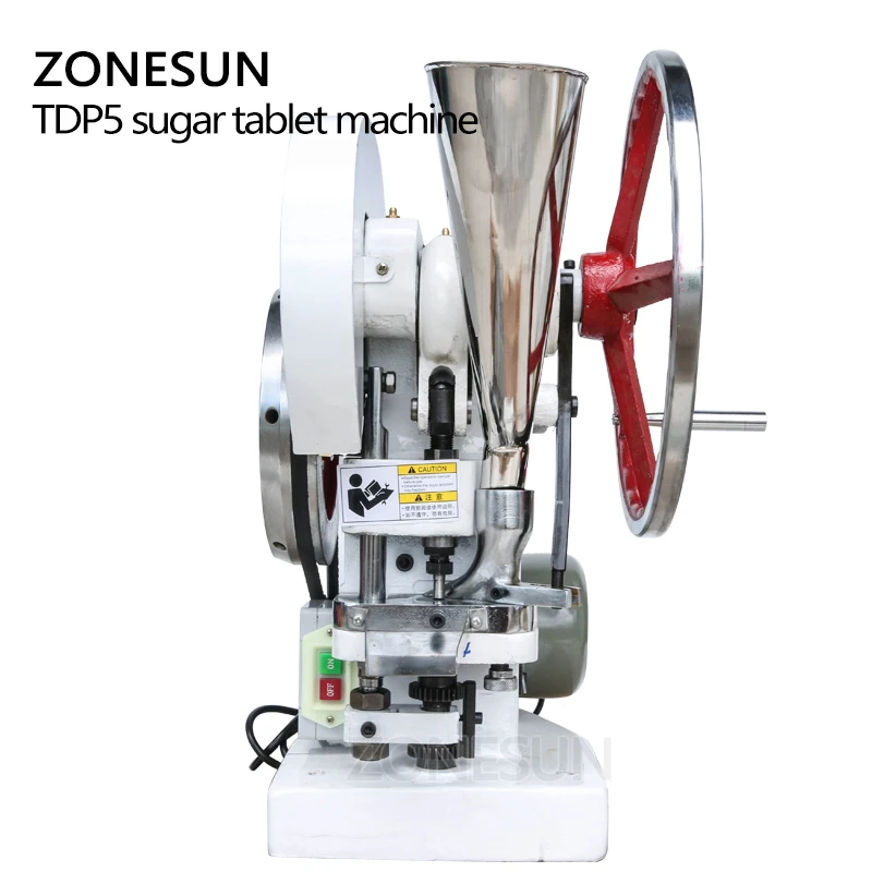 ZONESUN TDP5 автоматический таблеточный пресс Tdp5 солевой таблеточный пресс машина цена один удар