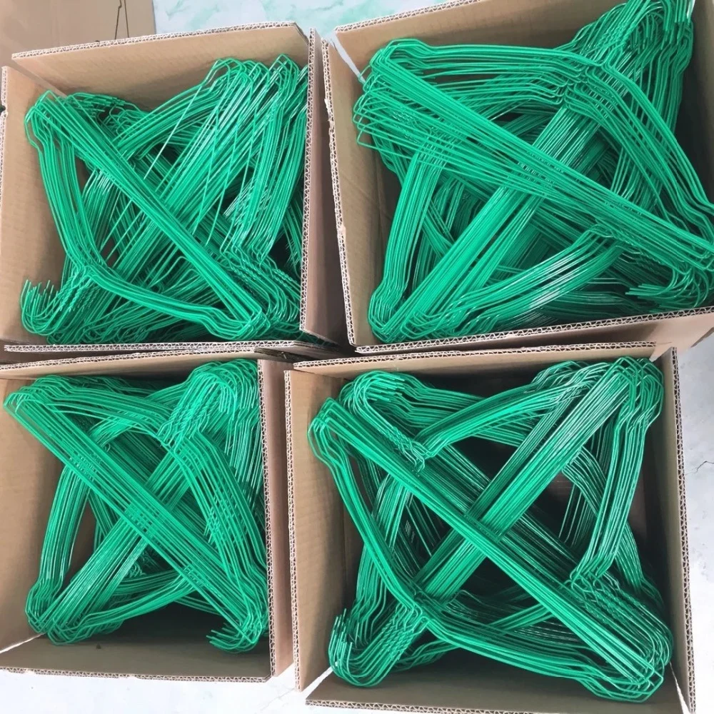 Lavinia Laundry Galvanized Metal White Clothes Wire Hanger