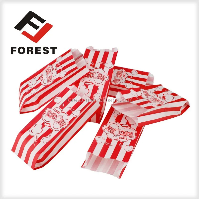 Chicken Packaging,custom Food Grade Popcorn Packaging,greaseproof Paper Bag for Food Top Customized Offset Printing Corn FL