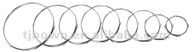 high quality chrome drum hoop