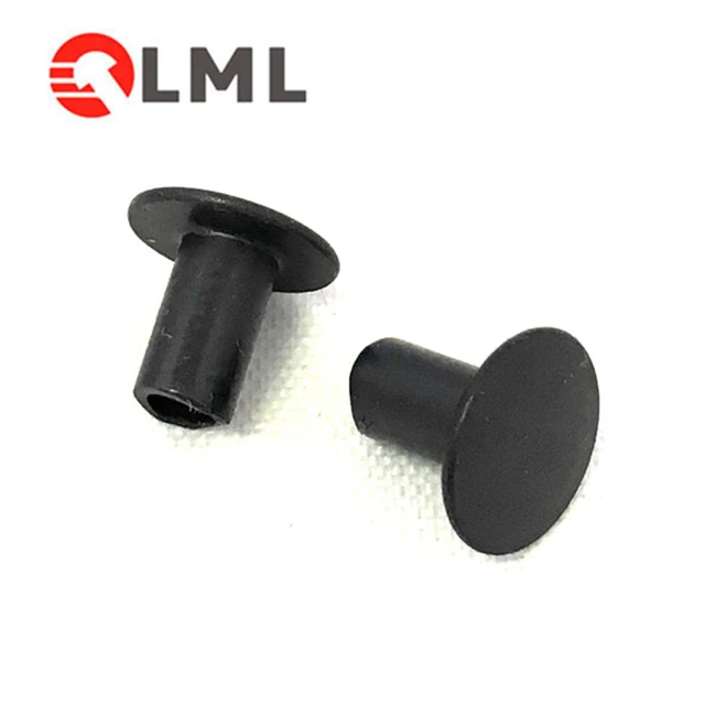 Customized Low Price Black Semi Tubular Rivets With Different Sizes Supplier From China