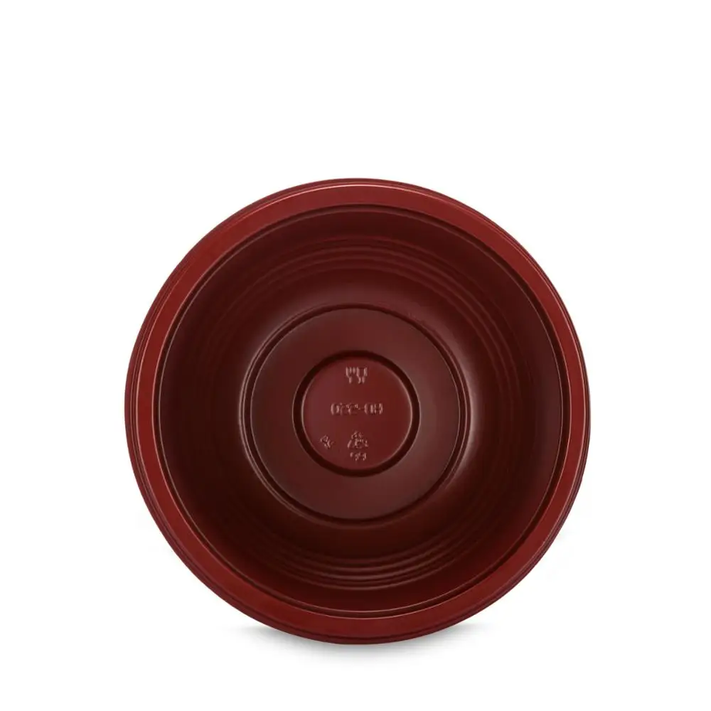 HD-550 Microwaveable PP round shape disposable soup bowl Plastic Bowl food container with Lid