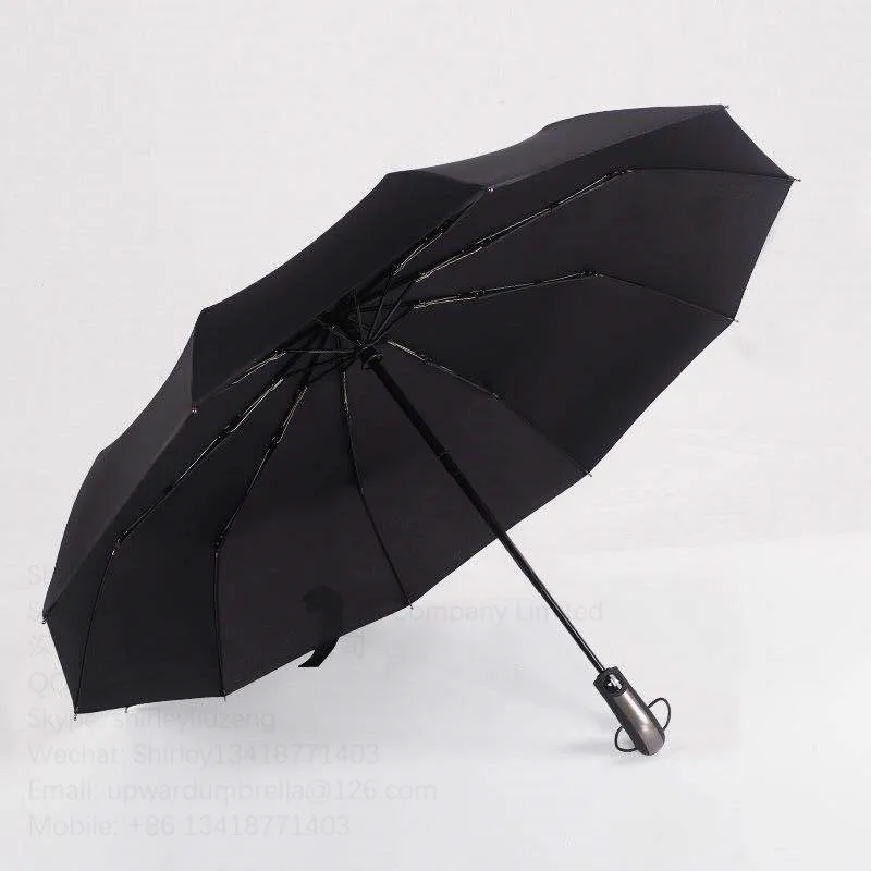 Luxury umbrella uv protection popular fashional auto open and close 3 folding women rain umbrella for sale