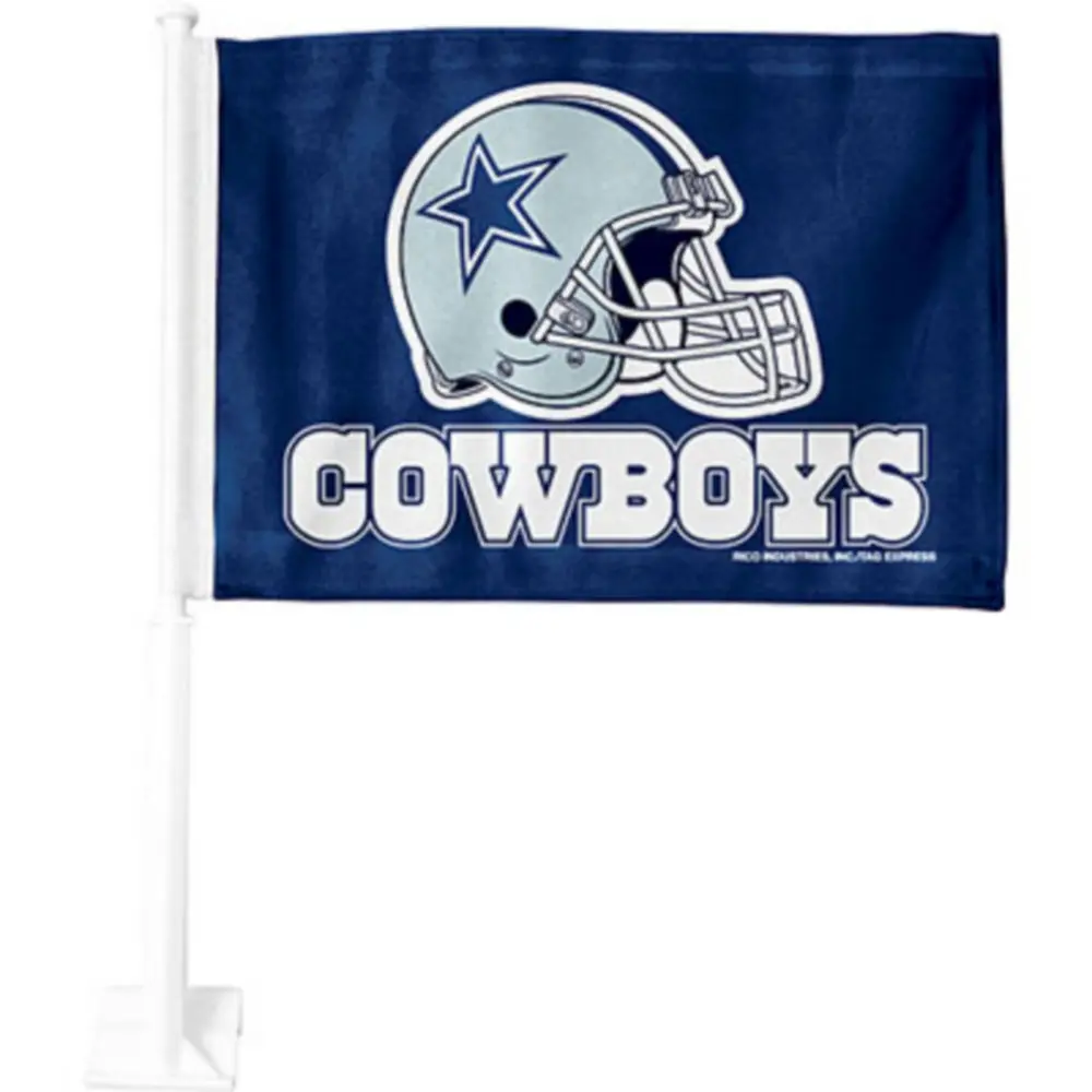 
China High quality custom design fabric Double-sided dallas cowboys flag 