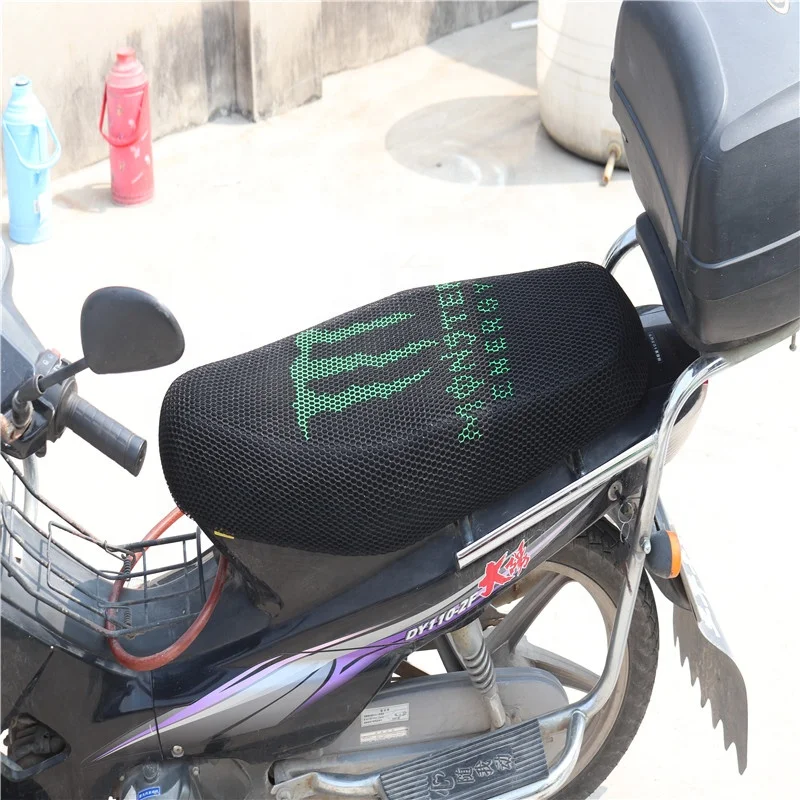 Fashion 3D Air Mesh Fabric Seat Cover Motorcycle
