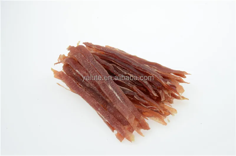 wholesale OEM private label soft duck breast jerky dog pet treats