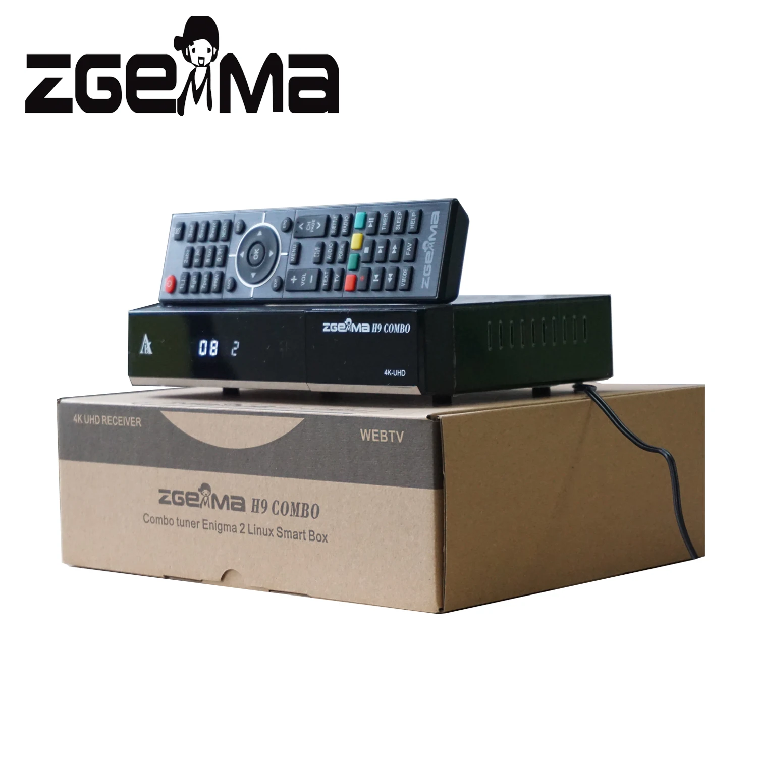 ZGEMMA H9  COMBO  4K UHD Linux Dual Wifi  Combo Satellite Receiver with DVB-S2X+DVB-T2C CI+ Available Now