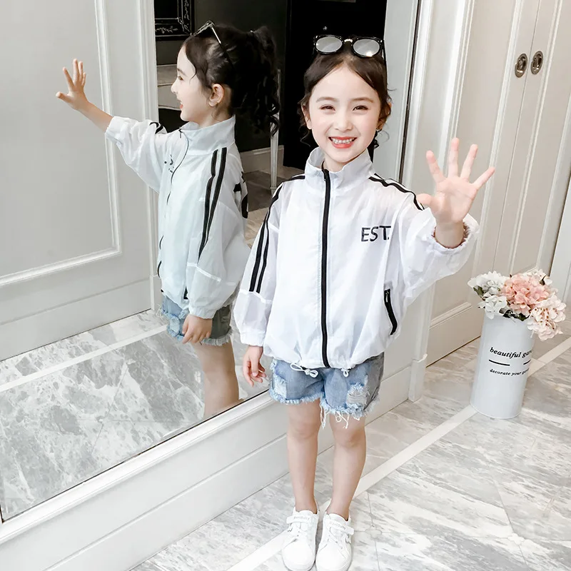 
S14177A Summer girl new arrival sunscreen fresh girl coat 