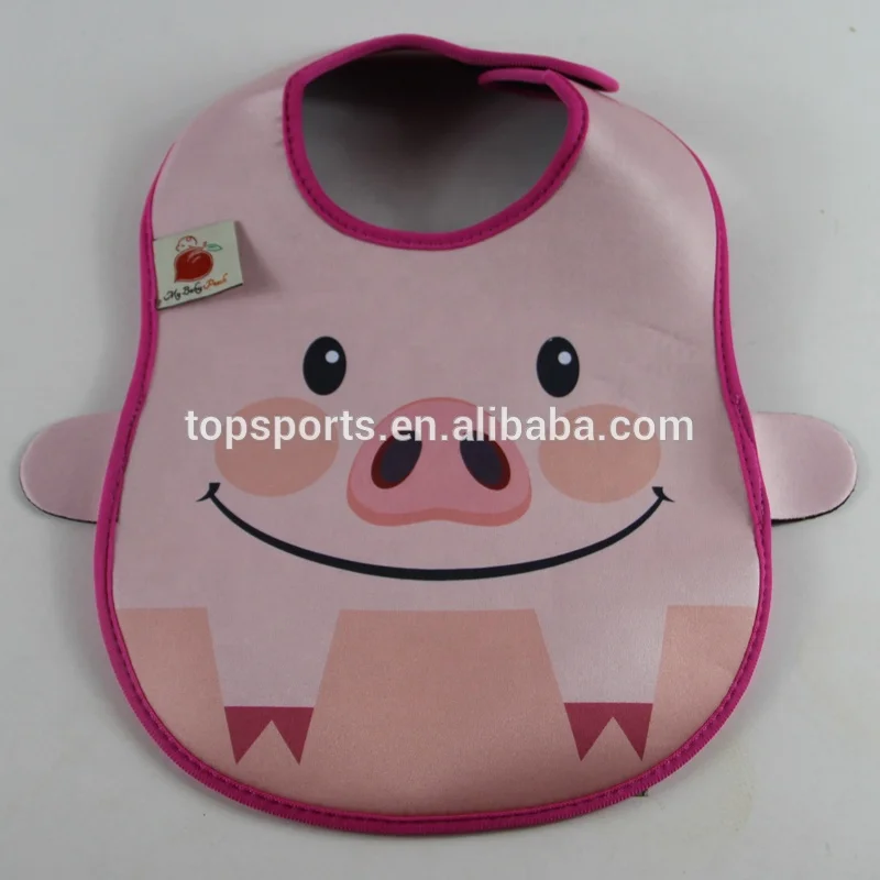 Free Sample Neoprene adult plastic bibs Baby bibs Kids