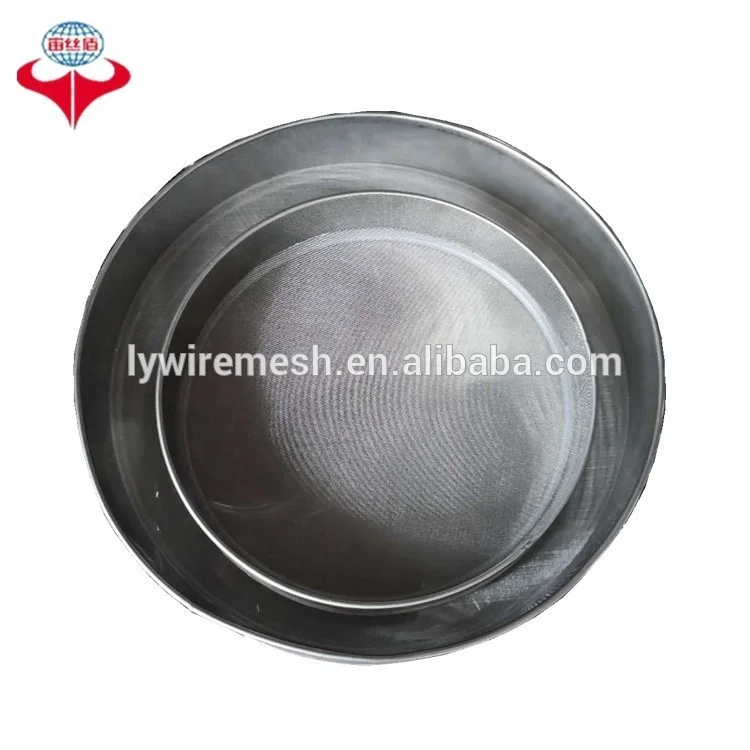 6 8 inch 2 um 40 50 75 150 mikron 220 300 350 micron stainless steel screen mesh sieves for lab test sand soil