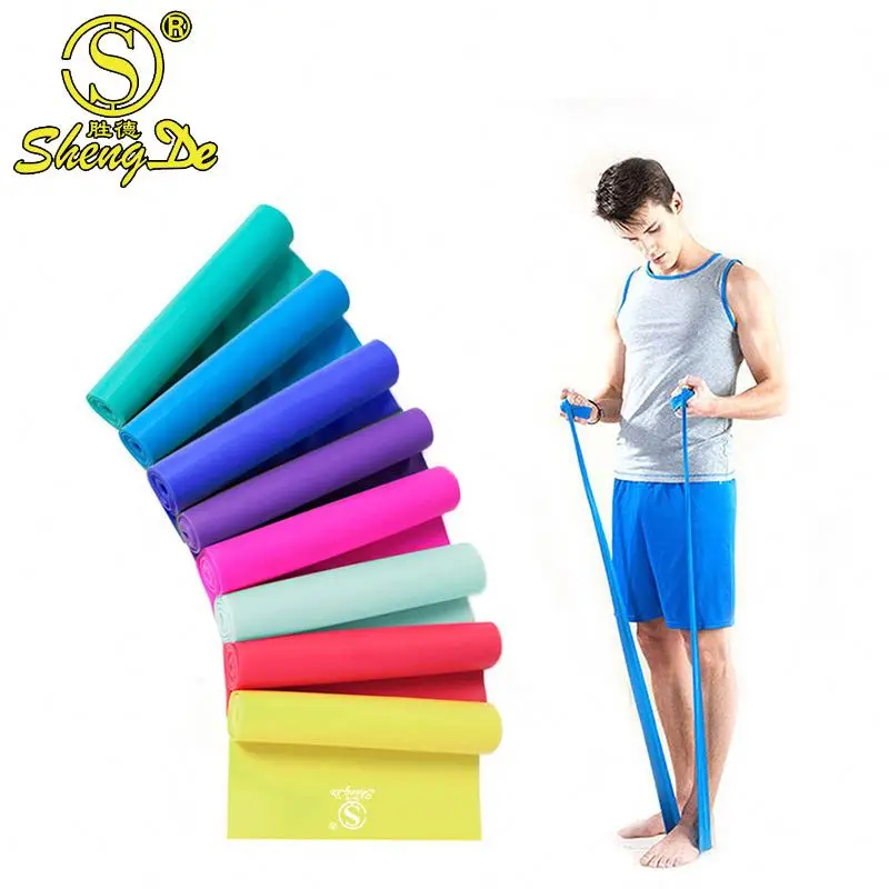 Elastic Yoga Resistance Band Gym Workout Pilates Training Fitsness Body Stretch Tension Belt Pull