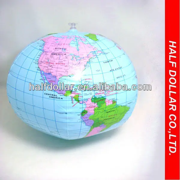 world globe ,plastic world globes,inflatable world globe