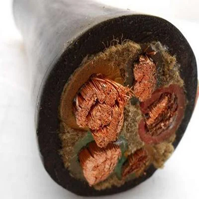 Enamelled copper wire rubber cable oil resistant wire used for oil field harmonized cable Romania Russia Tanzania