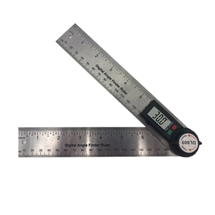 Slide Rule Electric Protractor Digital Angle Finder