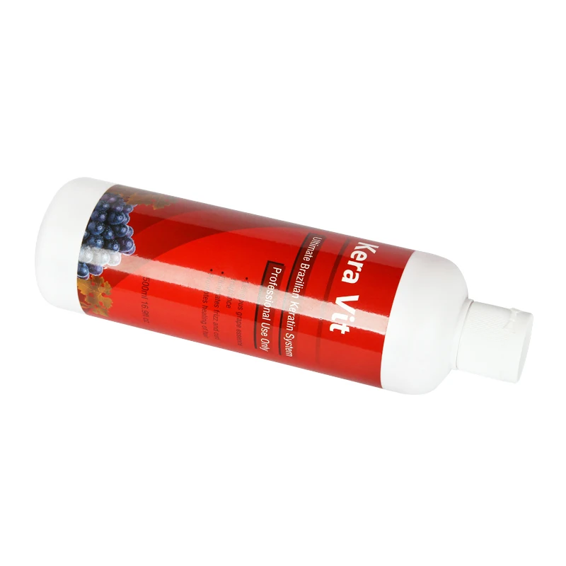 Kera Vit Brand Organic Hair Straightener Cream Keratin Treatment 8%