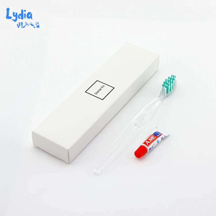Luxury hotel aminities disposable hotel dental kit