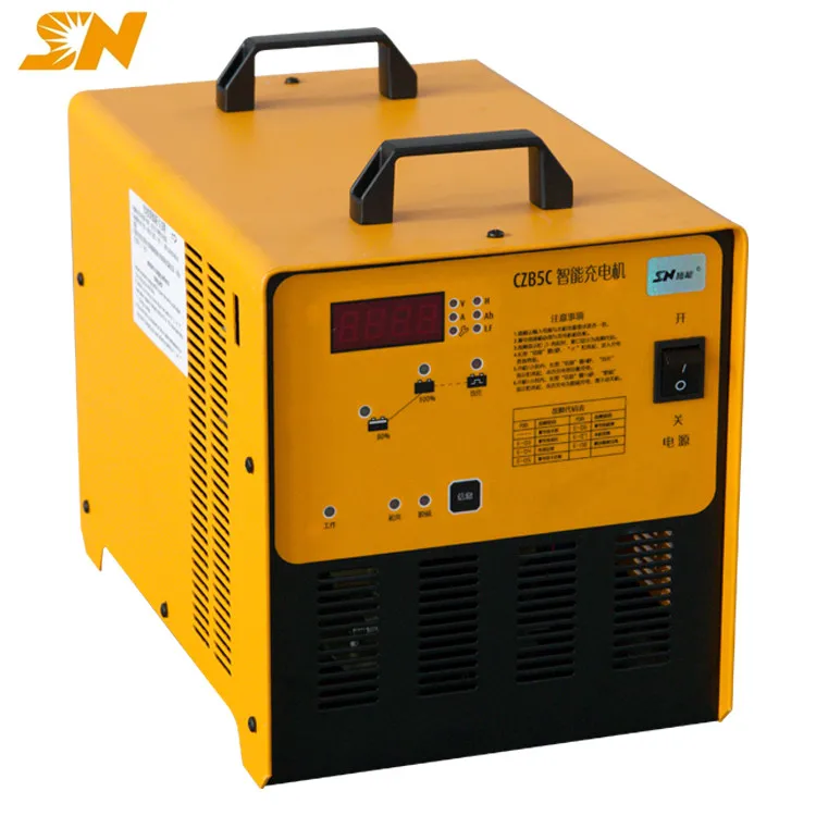 Shineng CZB5C E industrial forklift lead acid battery charger