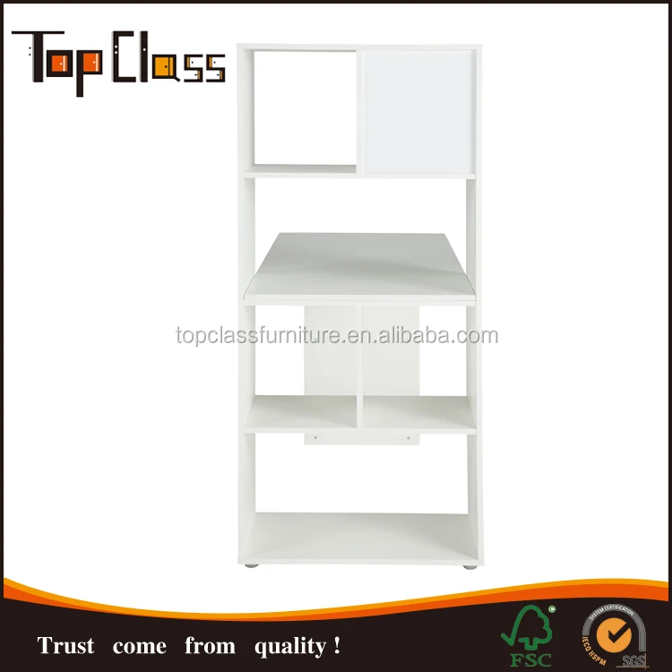 Мебель для дома дешевые деревянные компьютерный стол с книжной