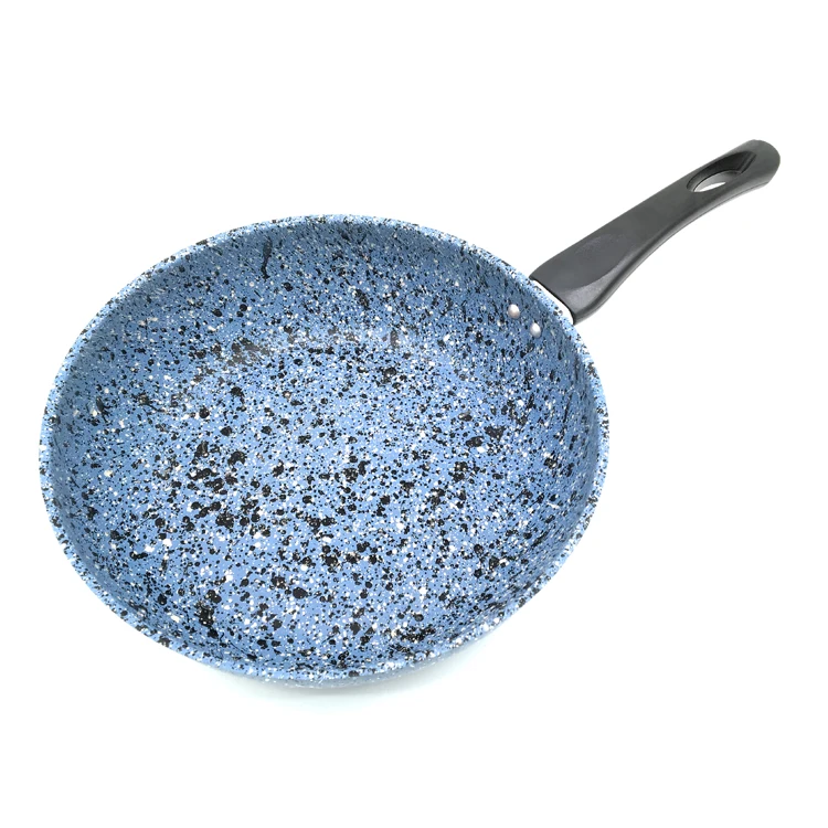 20-28CM Double Layer Marble Coating Frying Pan