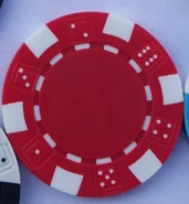 11.5g Casino Custom Plastic PS Dice Poker Chips