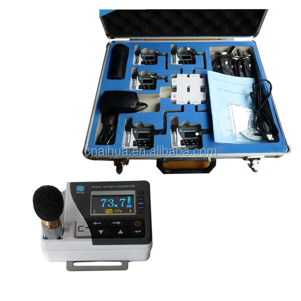 Portable Mini size ASV5910+-2 sound Noise Dosimeter Measurement Kit occupational health occupational hygiene industrial hygiene