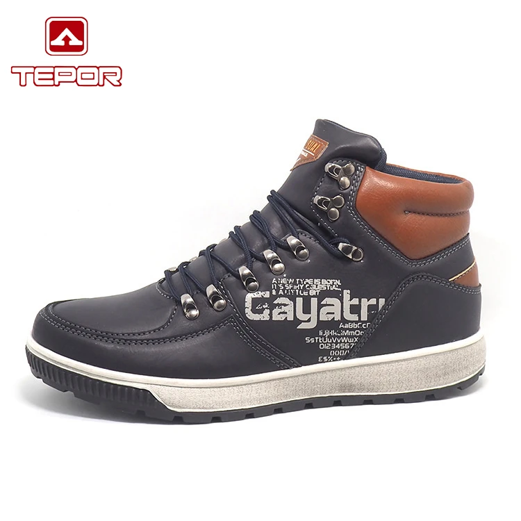 
Comfortable Fashion Black High Neck Man Sport Casual Shoe 