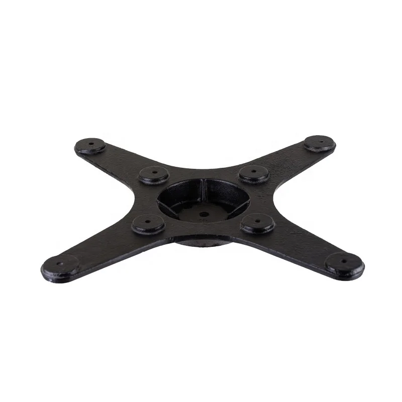 Chuangdi special design table base cast iron 3 legs heavy duty table base