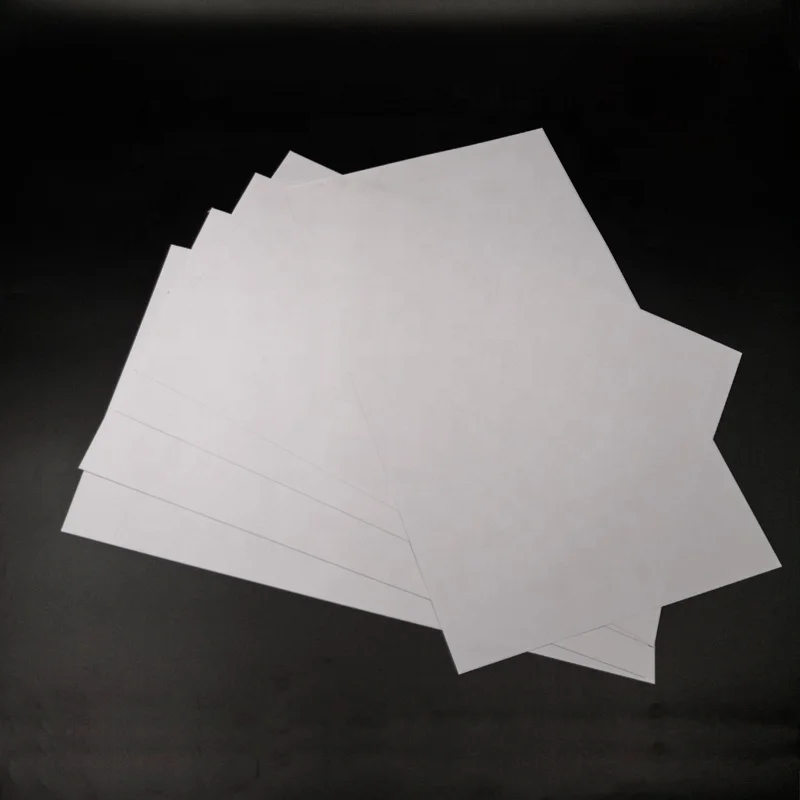 0.15mm 150 Micron Inkjet Printable A4 Size Matt White PVC Film Sheet For ID Card