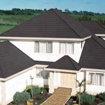 colorful zinc stone coated metal roofing tiles price in Philippines in China