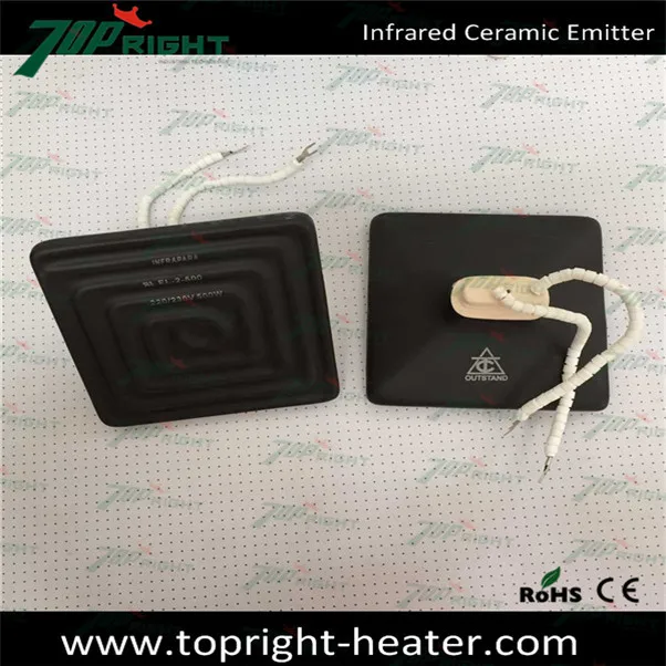 12 В дальнего инфракрасного керамического нагревателя terra керамические тепловой излучатель