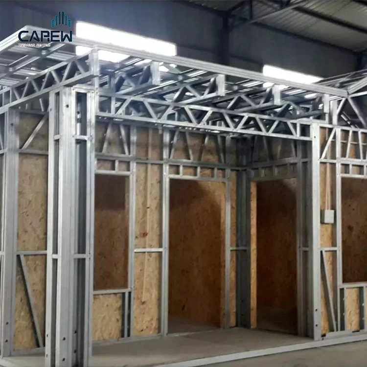 Modern Prefab Quick Build Steel Structure House Prefabricated Price With EU Certification/EN Standard/Australia(NZ)Standard