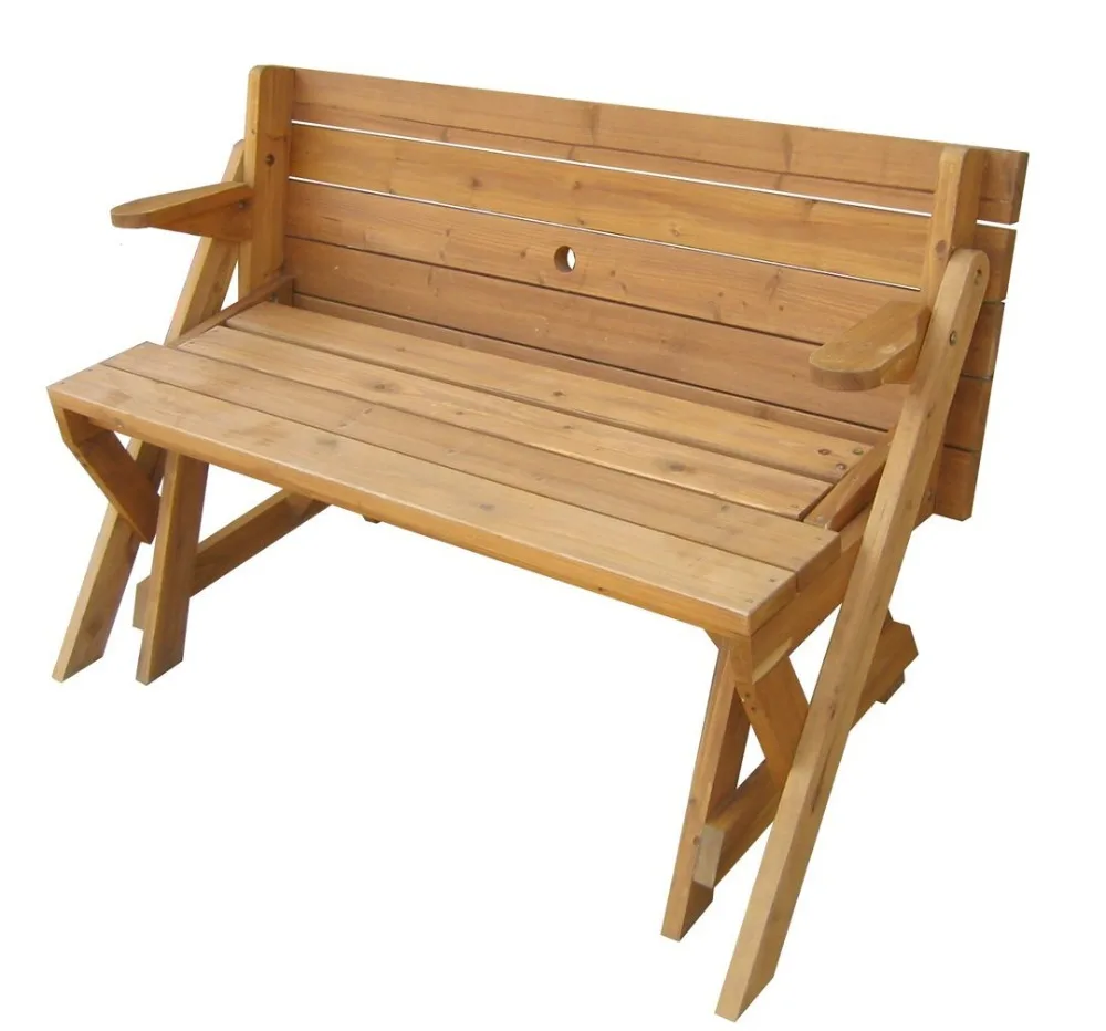 Скамейка складная деревянная