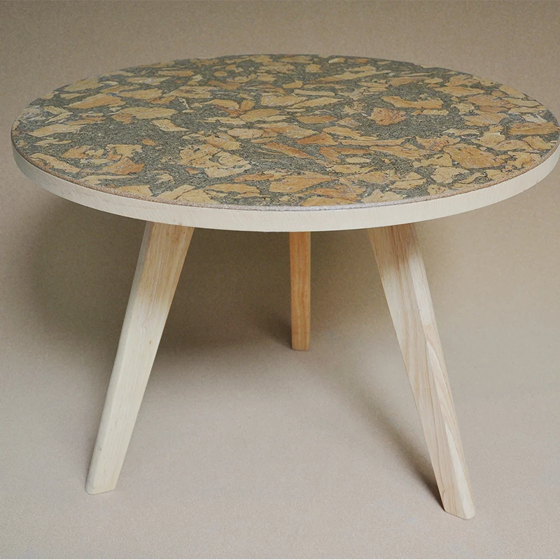 Lovely animal shape cork chair baby dining chair with  cork round dining table set in cork material