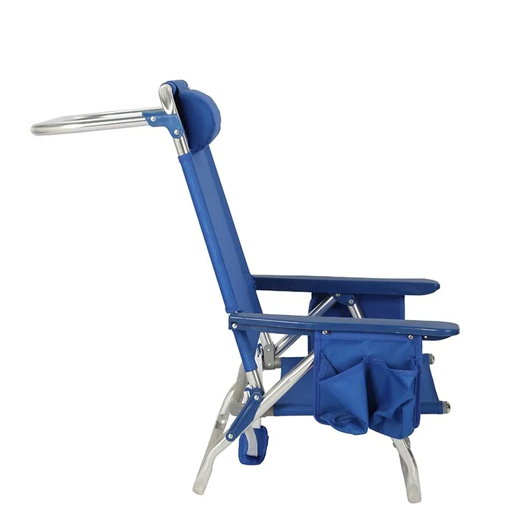 Уличный пляжный рюкзак, алюминиевый складной шезлонг, стул для кемпинга с мешочком для охлаждения