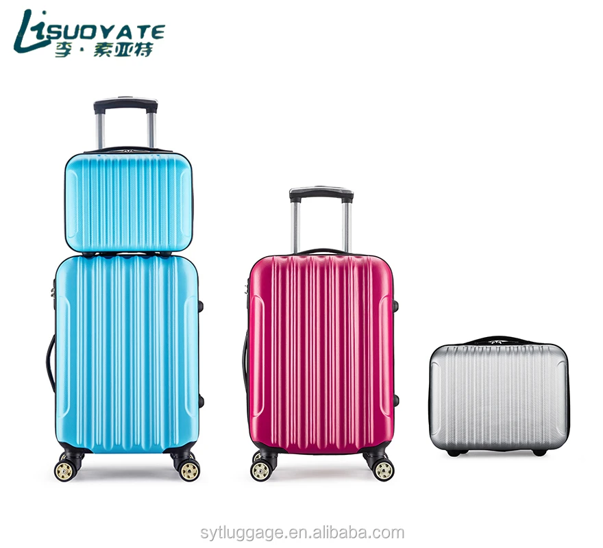 
aluminum suitcase 4 wheel spinner luggage trolley travel bag RED with ABS and 20/24/28 inches 