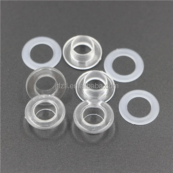 Clear Plastic Grommet Curtain Eyelet Ring Manufacture
