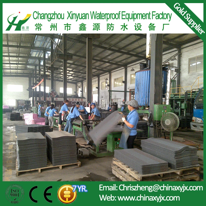 Asphalt Shingles Roofing Felt Making Machine Export to Malaysia philippines