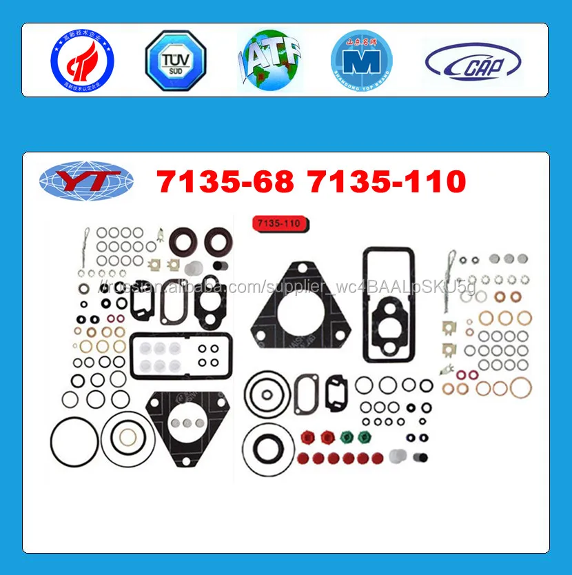 Топливный насос ремонтные комплекты 7135-70 S 01551 SPACO KT76399 6N1133 506800 насос комплекты прокладок