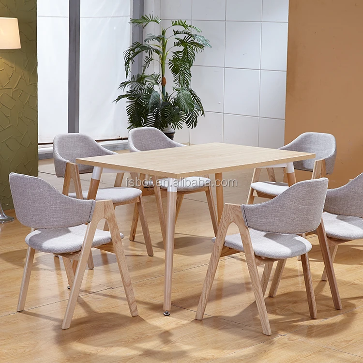high quality factory wholesale  dining room furniture sets solid wood  round dining set one table with 4 chairs SID 8067