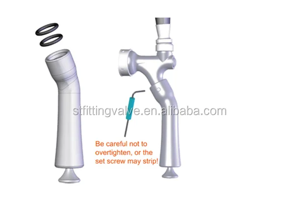 
Stainless Steel Turbo Tap Beer Tap 