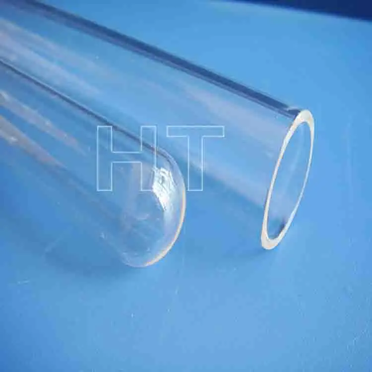HT 1200C high temperature quartz boat silica glass crucible for melting