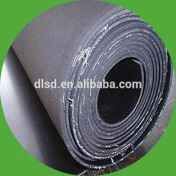 Fabric Insertion Black EPDM Rubber Sheet Cloth Reinforced Rubber Sheet