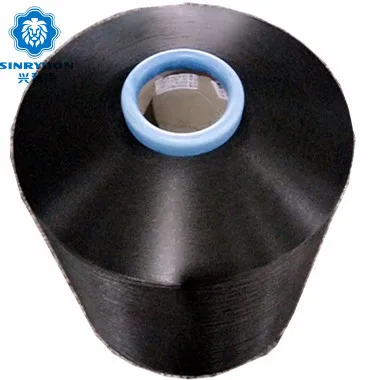 Recycled DTY 480 denier 100%pet polyester textured 300/96 weft thread normal yarn with GRS certification