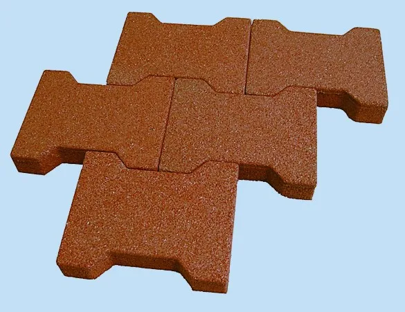 Horsewalkers crumb rubber tile/hardwearing porous rubber block/Kennel Flooring