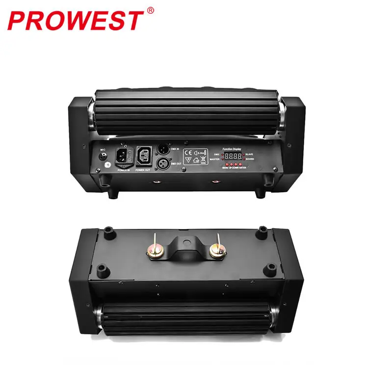 
Guangzhou Stage Pro Lighting 8x10w White LED Moving Head Beam LED Spider Light 