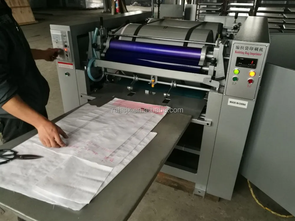 HS-850 Manual Feeding Paper Carry Bag Flexo Printing Machine