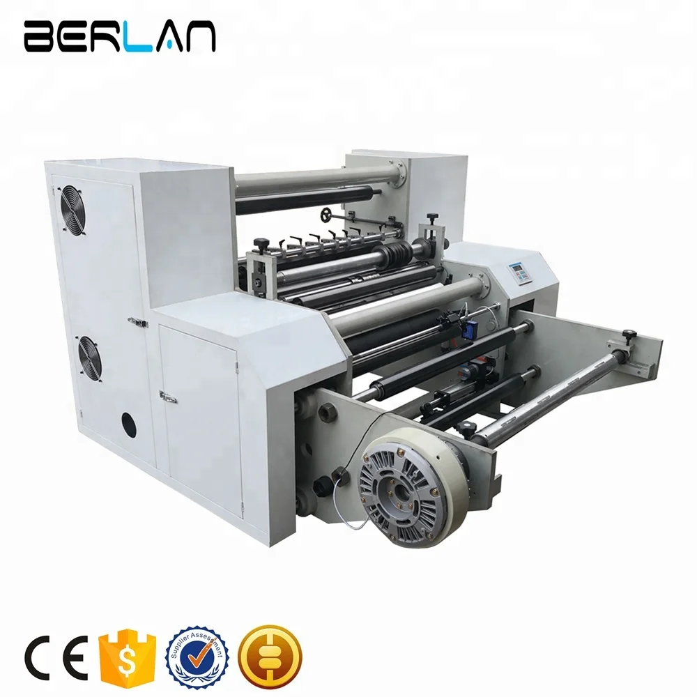 
CE Standard FQ-D-1100/1300 High Accuracy Laminated Paper Roll Slitter Rewinder Machine 