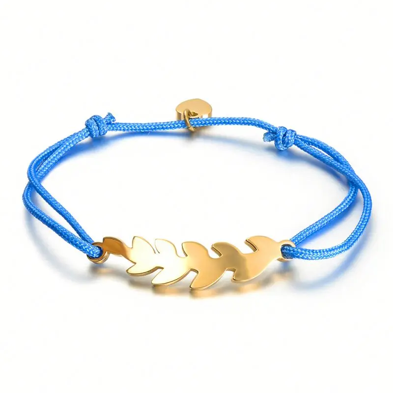 Wholesale Handmade DIY Simple Jewelry Custom Adjustable Lucky Cotton Nylon Thread Woven Cord String Rope Friendship Bracelet