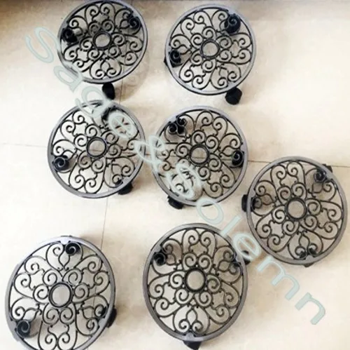 Decorative Flower Pot Stand, Flower Vase Rack, Planters Holder