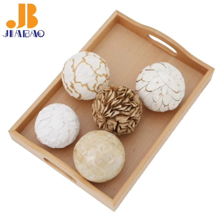Jiabao Wood Tray Unfinished Wood Food Fast Food Tray Wood Serving Tray for Sale